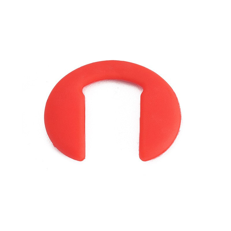 Flexible silicone saddle bridge nose pads, 5-pack detail