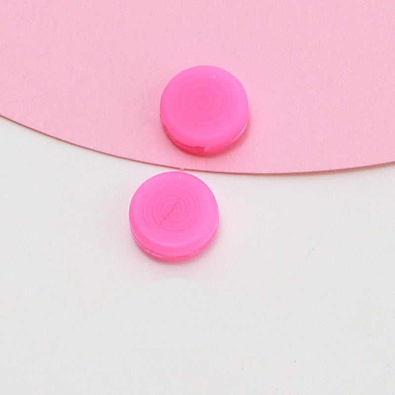 Mini temple grip retainers for compatible glasses, additional option