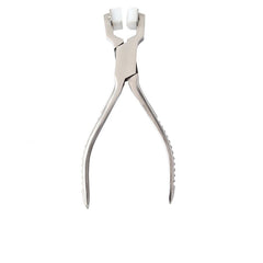 Optical frame pliers, jaw profile detail