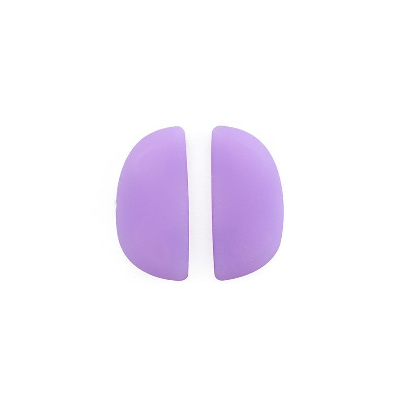 Sport sunglass nose pads, shape and dimension detail