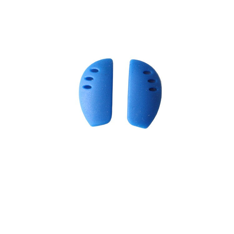 Soft silicone plug-in nose pads, tear-shaped alternate option