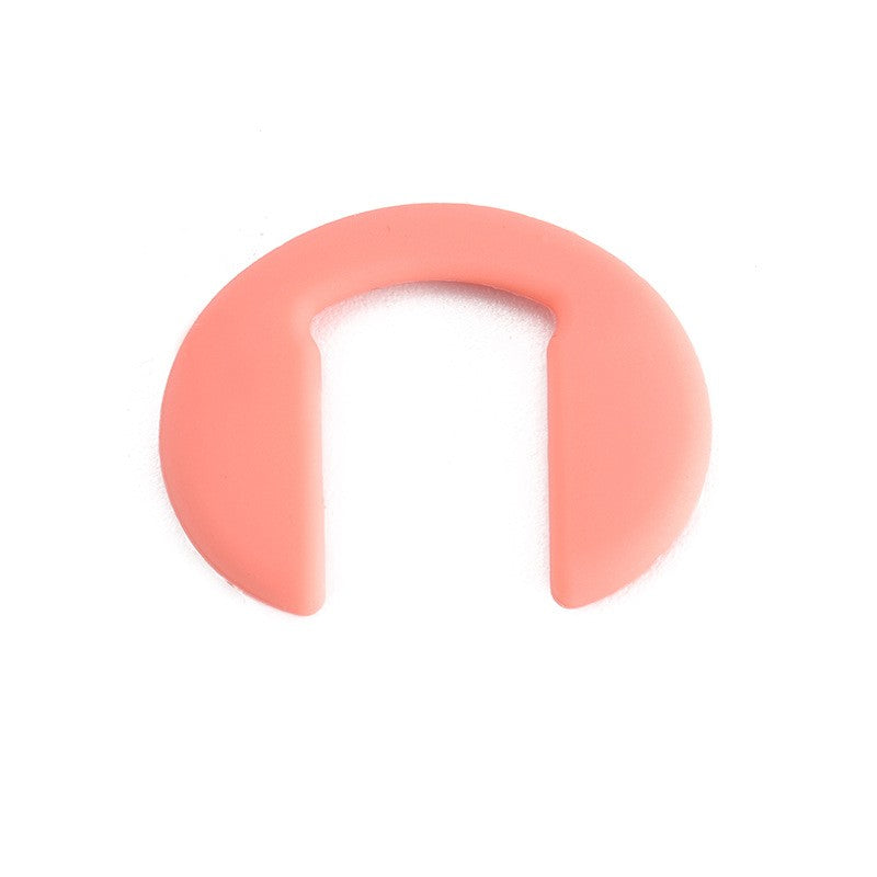 Silicone saddle bridge nose pads for compatible eyewear, 5-pack