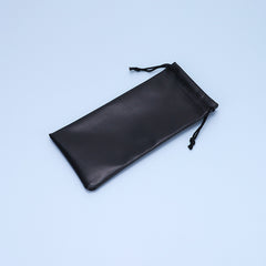 Drawstring microfiber eyewear pouch, additional product view