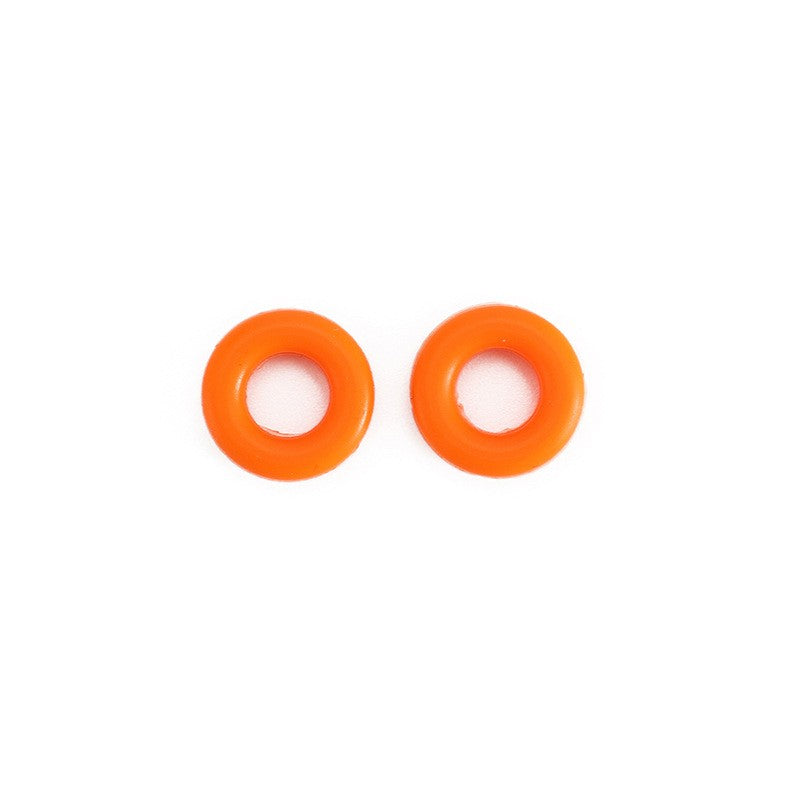 Compact silicone eyeglass temple grips, option detail