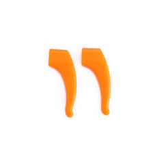 Silicone temple retainers for active eyewear use, option view