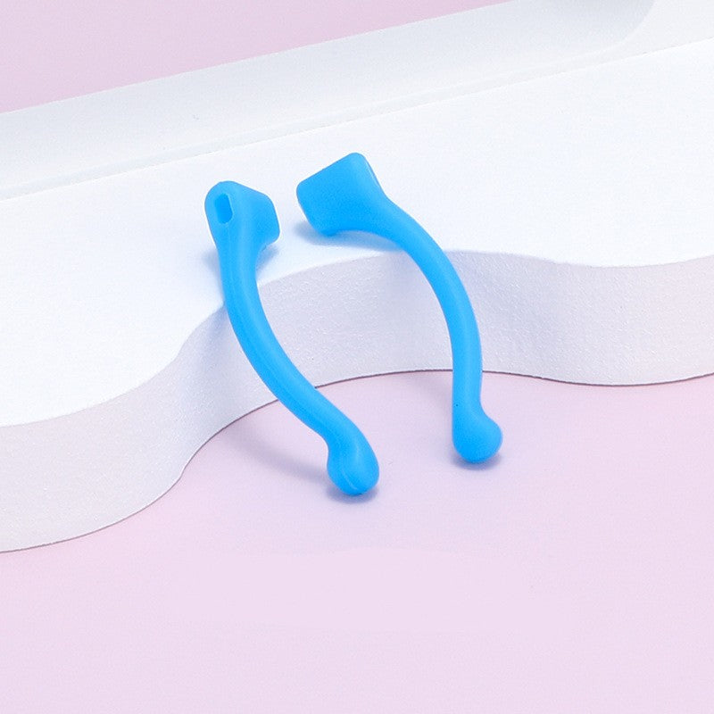 Soft silicone sports eyeglass grips, product option detail