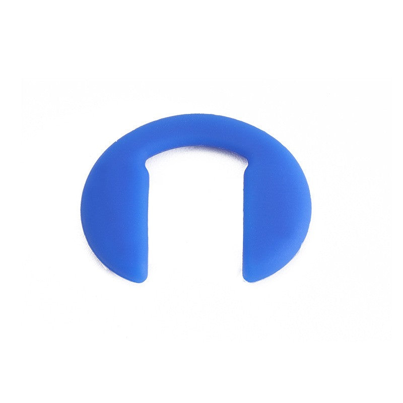 Saddle bridge silicone nose pads, 5-pack color detail