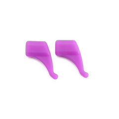 Mini silicone eyeglass ear hooks, color selection detail