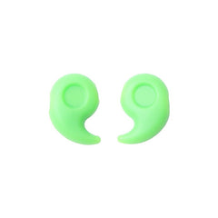 Silicone retainer hooks for compatible eyeglasses, option view