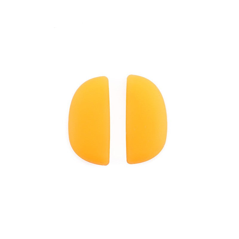 Replacement nose pads for sport sunglasses, mounting detail