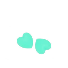 Heart-shaped silicone ear grips, alternate color detail