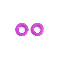Silicone eyeglass ear grips, compact 0.45-inch design
