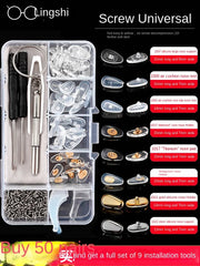 EBJDE eyeglass nose pad assortment and repair kit options