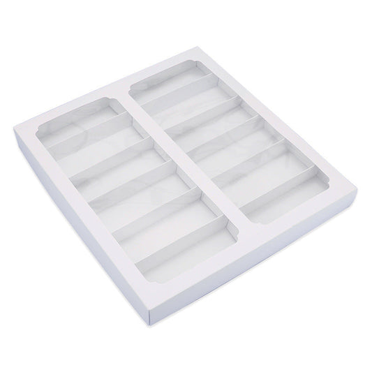 EBJDE 12-compartment eyewear organizer and display tray