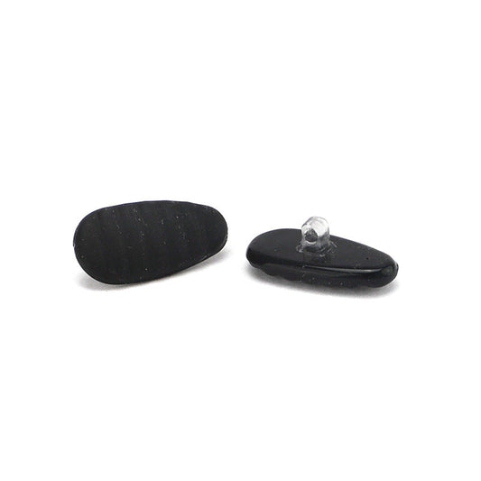 Air-cushion silicone replacement nose pads for eyeglasses