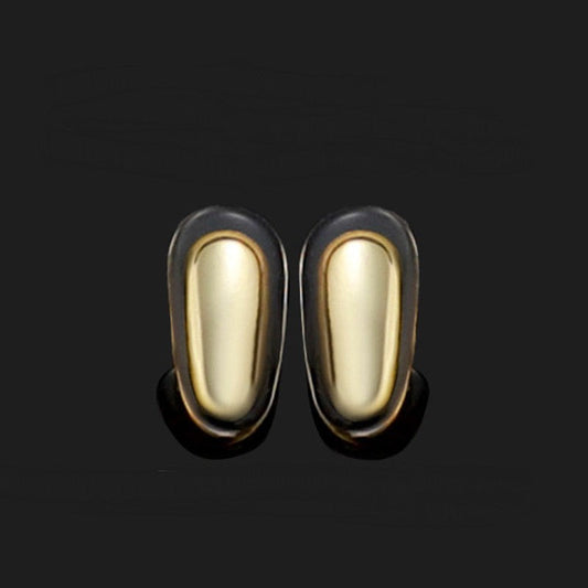 Silicone screw-in replacement nose pads for eyeglasses
