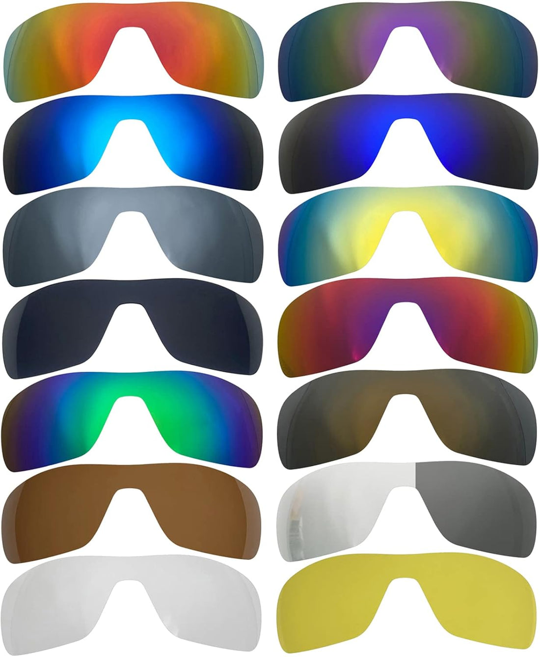 EBJDE replacement sunglass lenses for comparing photochromic and polarized lens features