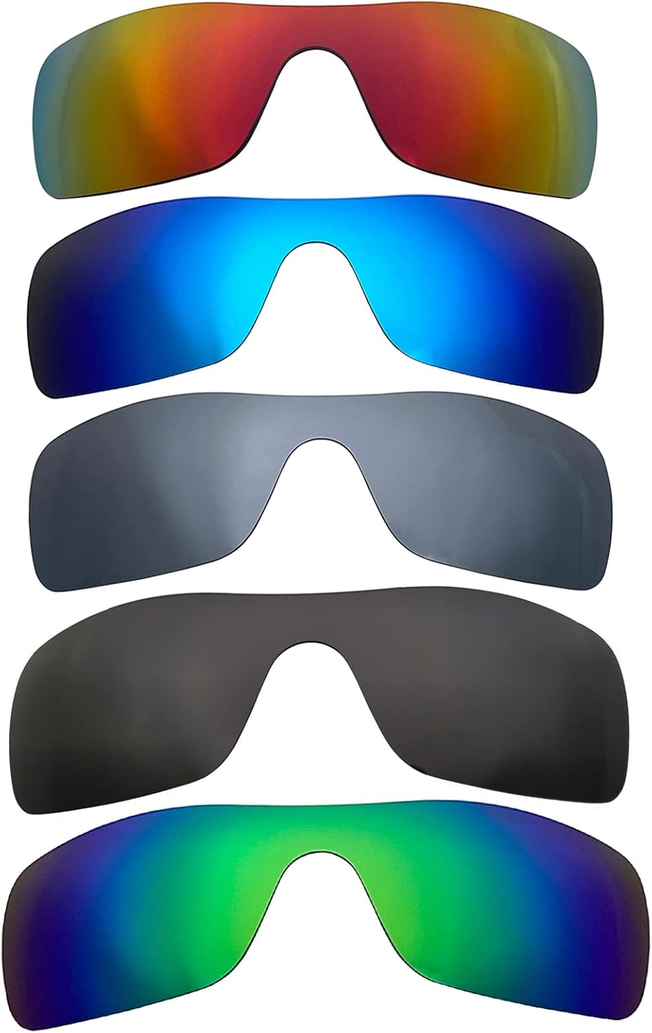 EBJDE compatible replacement shield for Oakley Batwolf OO9101