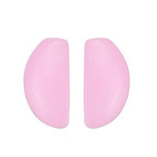 Pair of soft silicone insert-style eyeglass nose pads