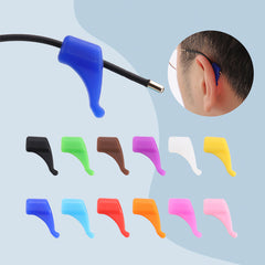 Anti-slip Ear Hooks Holder Eyeglasses Retainers Silicone Glasses Temple Holders for Glasses Sunglasses