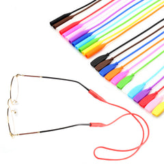 Elastic Silicone Eyeglasses Strap Holder Waterproof Glasses Retainer, Sports Sunglasses Chain Women Men Kids