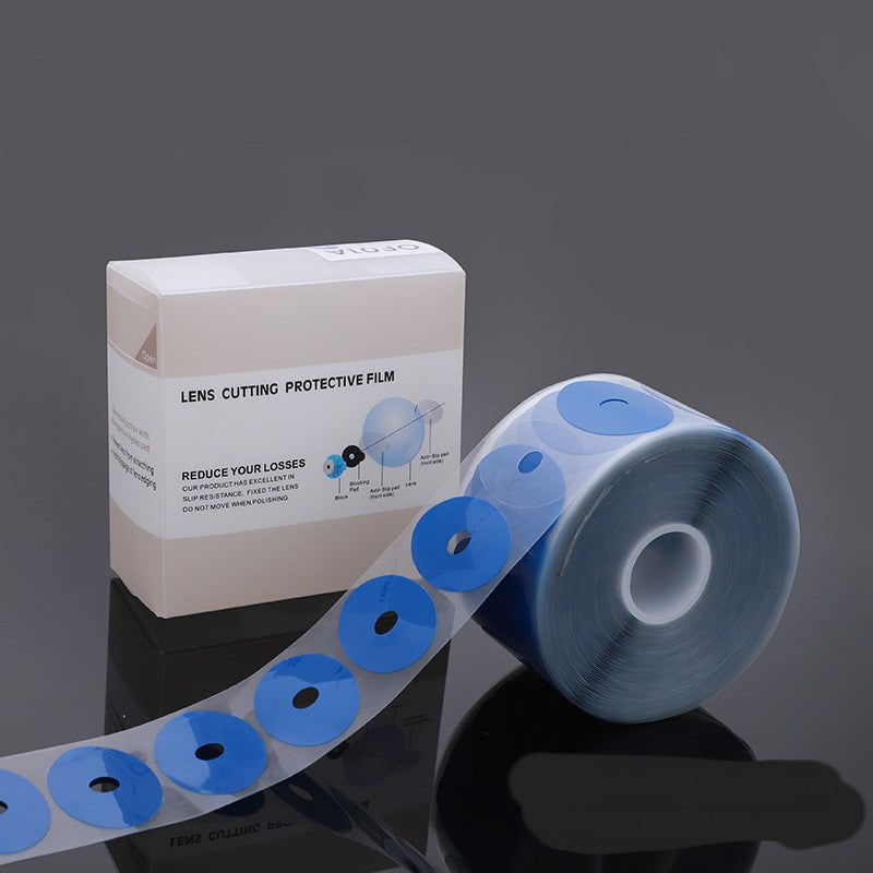Optical Eyeglasses Lens Edging Anti Slip Blocking Pads Tape for Lens Processing