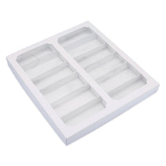 Sunglasses Organizer Tray, Portable Sunglasses Case Organizer, Sunglasses Holder Tray Lightweight, Sunglasses Display Tray with Cover Sunglasses Storage Box for Reading Glasses & Protective Glasses