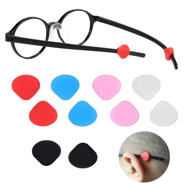 Glasses Ear Grip Eyeglass Anti-Slip Ear Holder-Silicone Soft Glasses Ear Retainer Hooks For Spectacle Sunglass