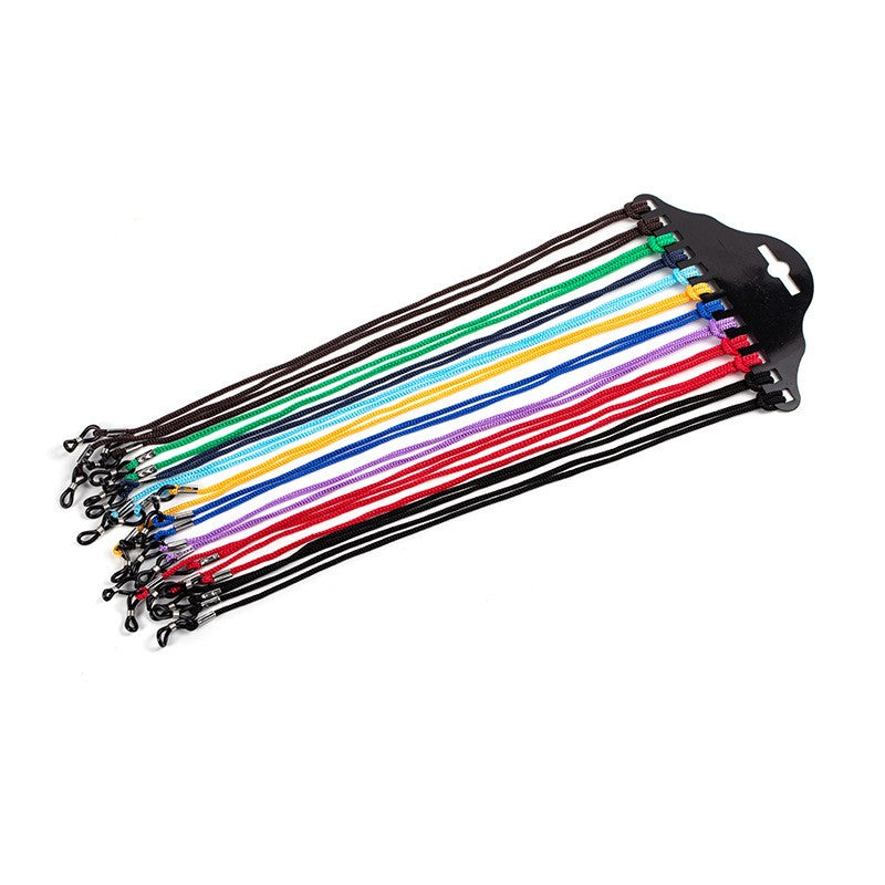 Nylon eyeglass retainer cords 12-piece set by EBJDE