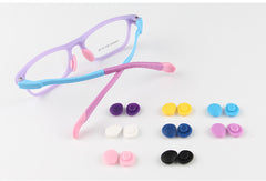 Push-in Eyeglass Nose Pads Soft Anti Slip Nose Piece Replacement Silicone Nose Pads for Kids Glasses Sunglasses