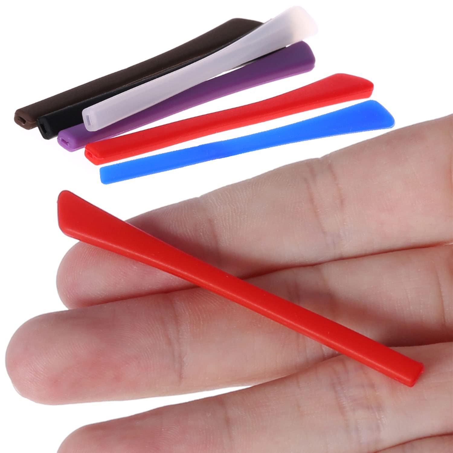 5 Paia Antiscivolo Silicone Occhiali Fine Punte Orecchie Calzino Pezzi 5 Paia Antiscivolo Silicone Occhiali Fine Punte Orecchie Calzino Pezzi