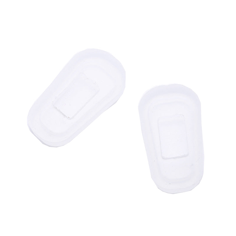 Soft Slip-on Nose Pads Covers, Non-Slip Silicone Eyeglass Nose Piece Pads, Eyewear Protective Covers, Eye Glass Repairing kit Nose Bridge Pads