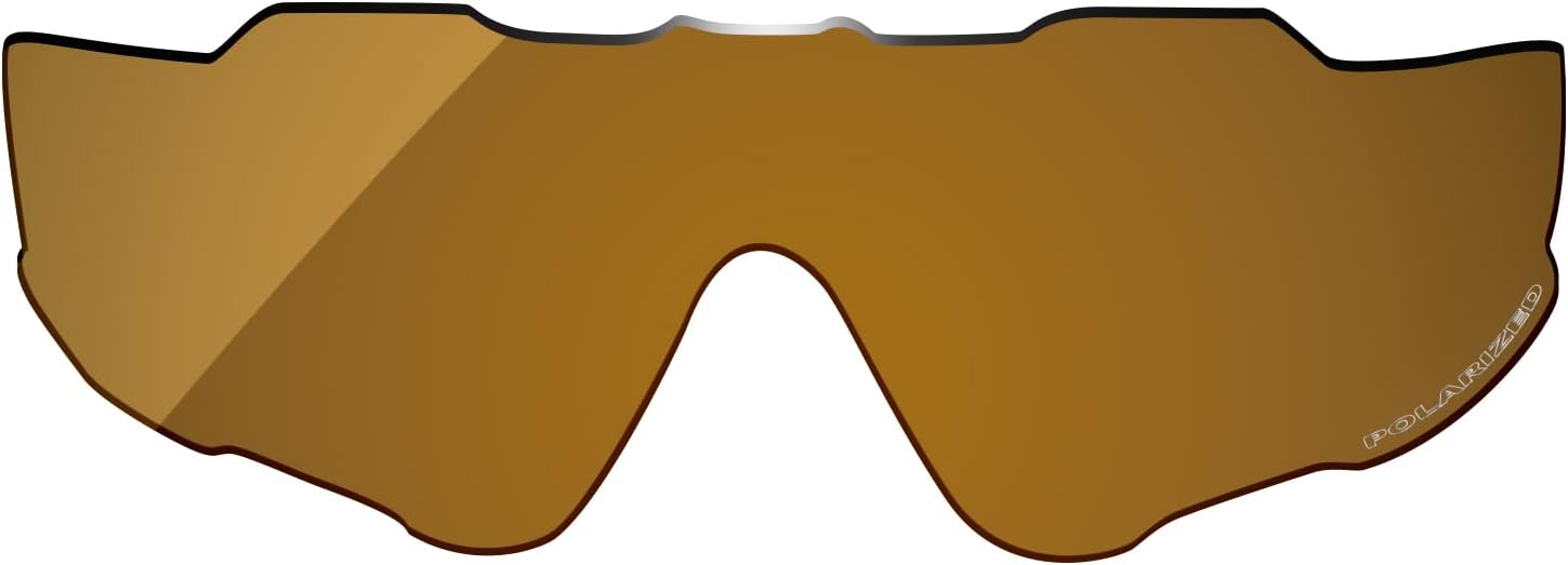 Replacement Lenses Compatible with Oakley Jaw-breaker OO9290 Sunglass Emerald Polarized