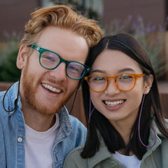 Nylon eyeglass retainer cords, fit and connector detail