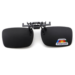 Polarized Clip-on Sunglasses Anti-Glare Driving Glasses for Prescription Glasses