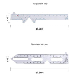 Straight Edge PD Ruler Pupillary Distance Rulers