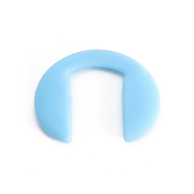 U Shaped Eyeglasses Nose Pads Screw in Glasses Strap Saddle Bridge Silicone Nose Pad