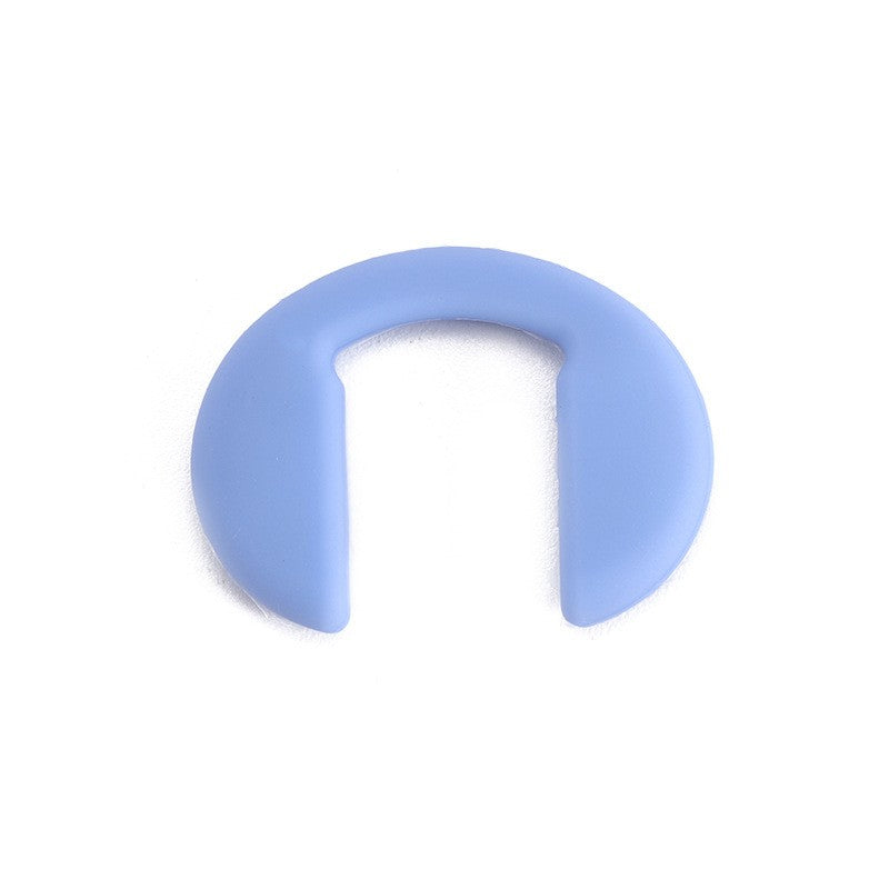 U Shaped Eyeglasses Nose Pads Screw in Glasses Strap Saddle Bridge Silicone Nose Pad