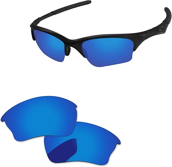 Replacement Lenses for Oakley Half Jacket XLJ sunglasses, Polarized Options, Anti-Scratch and Impact Resistant