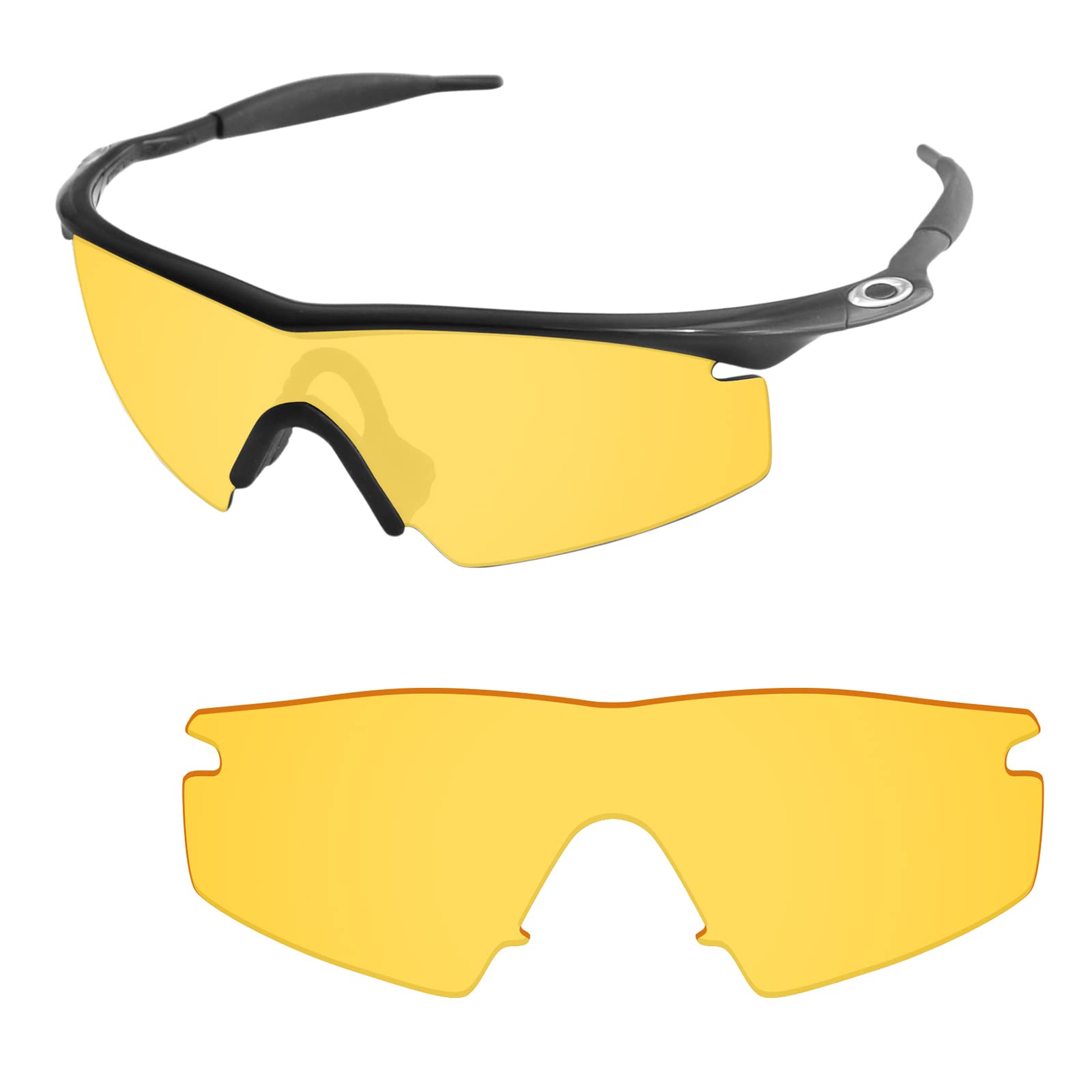 Replacement Lenses for Oakley M Frame Strike sunglasses, Polarized Options, Anti-Scratch and Impact Resistant