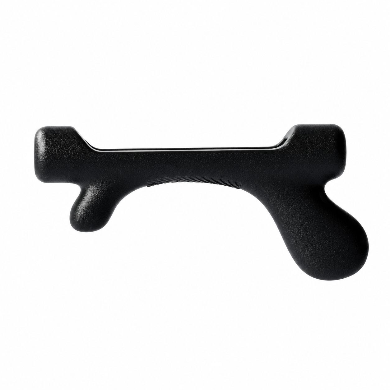 Black silicone eyeglass ear hook; one pair supplied