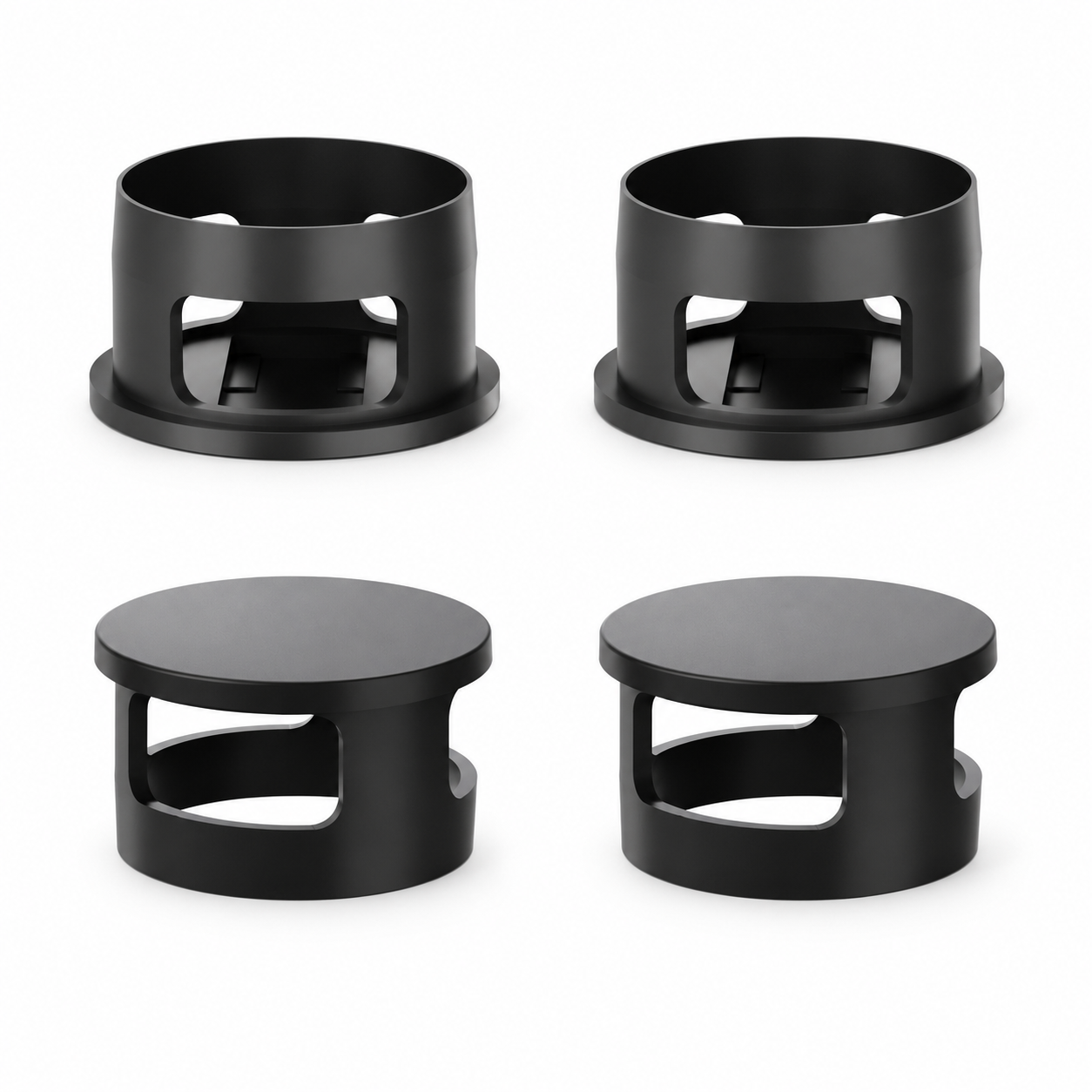 Cover Caps — 4 pcs accessory package; glasses not included